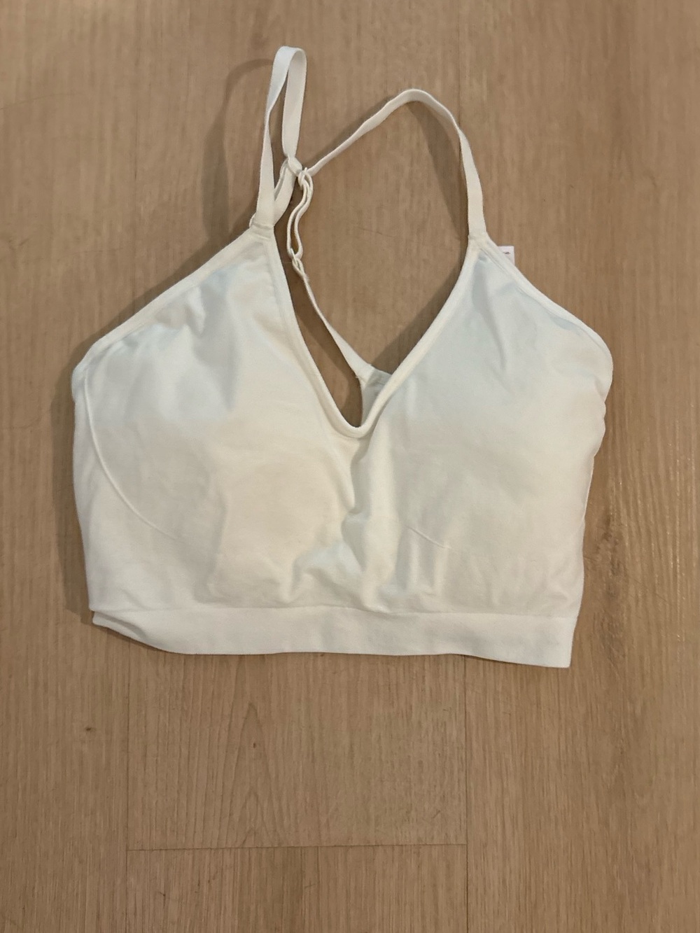 White Women's Seamless Bralette - Comfortable Everyday Support yitty
